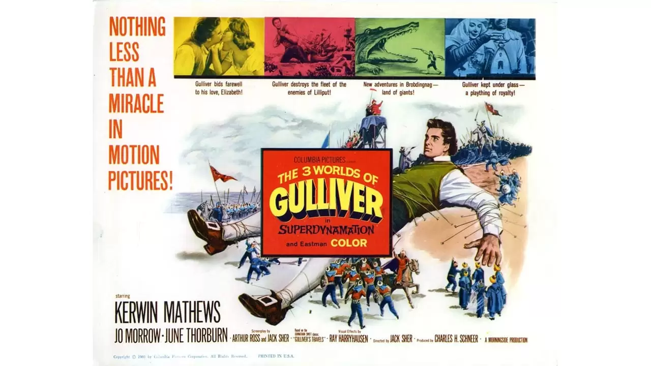 The 3 Worlds of Gulliver Backdrop