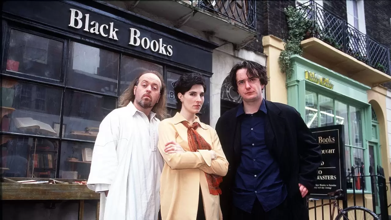 Black Books Backdrop